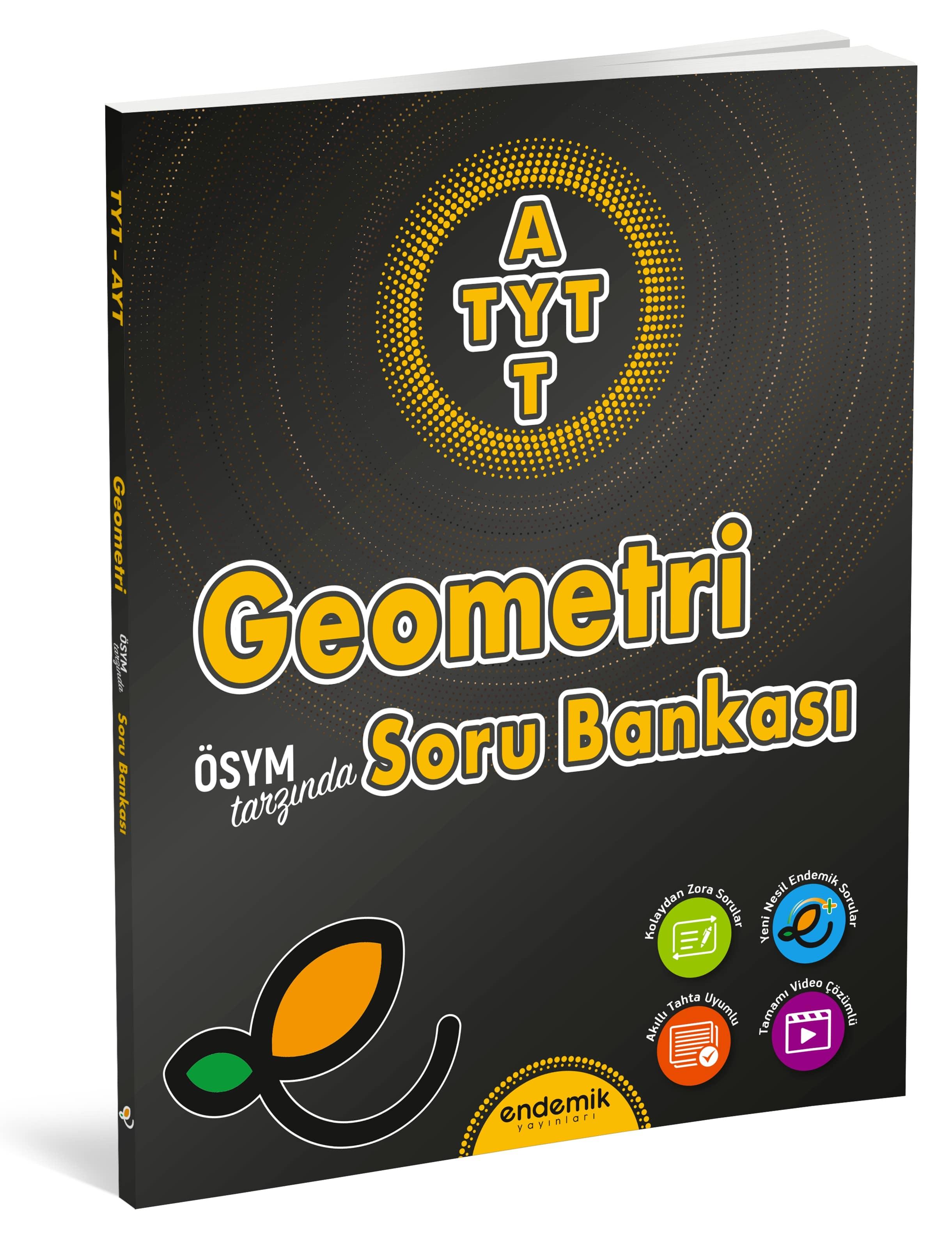 Endemik Yayınları TYT-AYT Geometri Soru Bankası